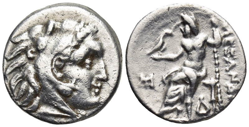 Kings of Macedon, Alexander III 'the Great', AR Drachm, 336-323 BC. ( 4 Gr. 17mm...