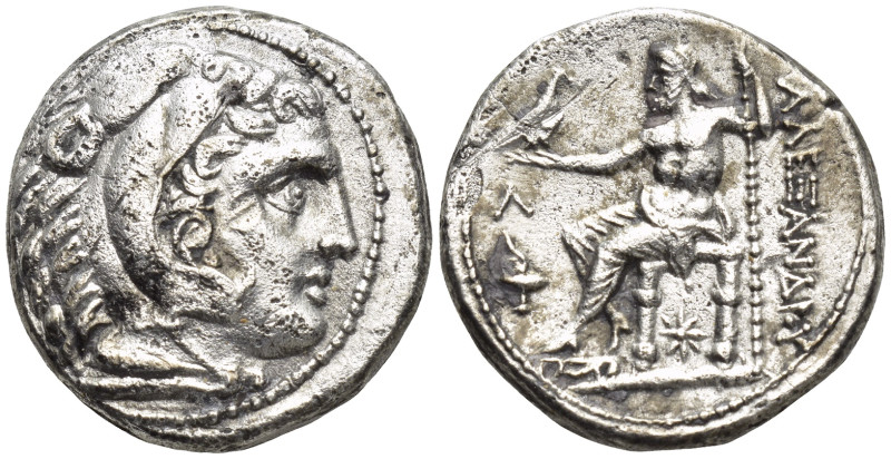 KINGS of MACEDON. Kassander. As regent, 317-305 BC, or King, 305-298 BC. AR Tetr...