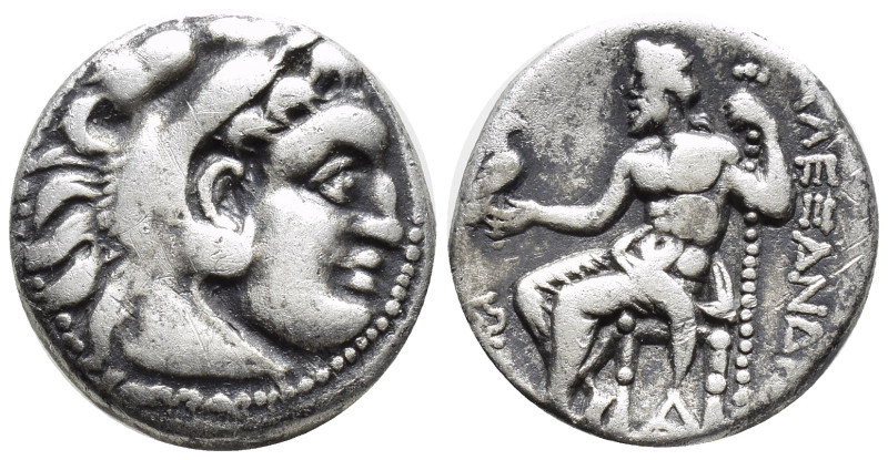 Kingdom of Macedon. Antigonos I Monophthalmos. Drachm. (15mm, 4.0 g) 310-301 a.C...