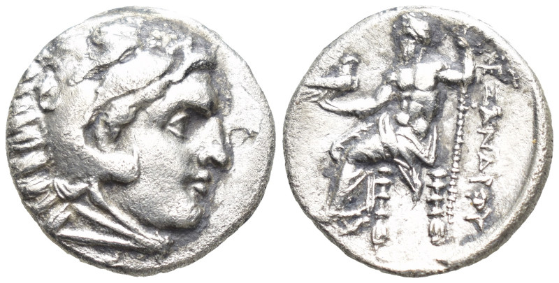 KINGS OF MACEDON. Alexander III 'the Great', 336-323 BC. Drachm (4 Gr. 16mm.). 
...