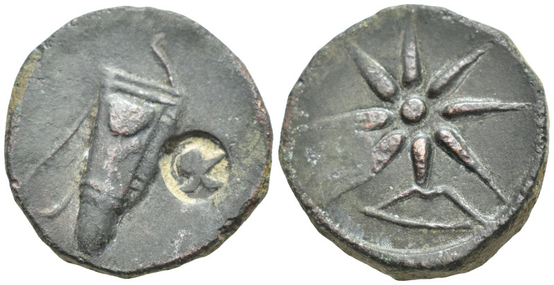 PONTOS. Uncertain. Time of Mithradates VI, circa 130-100 BC. AE (21mm, 10.7 g). ...