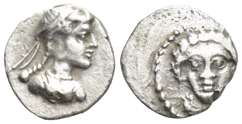 Cilicia, Tarsos AR Obol. (9mm, 0.6 g) Datames, satrap of Cilicia and Cappadocia,...