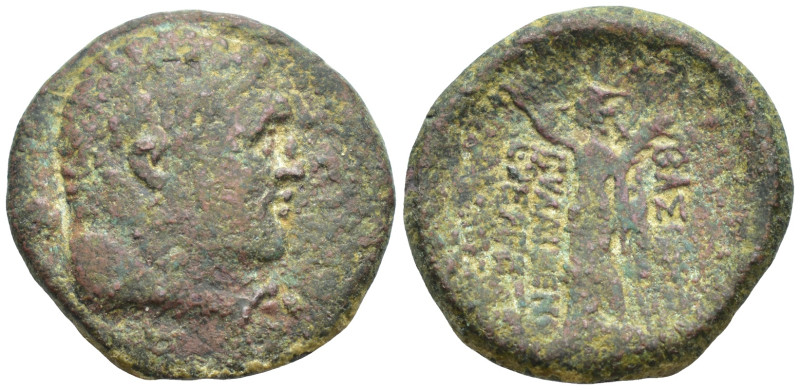 KINGS OF PAPHLAGONIA. Pylaimenes II/III Euergetes, circa 133-103 BC. AE (6.3 Gr....