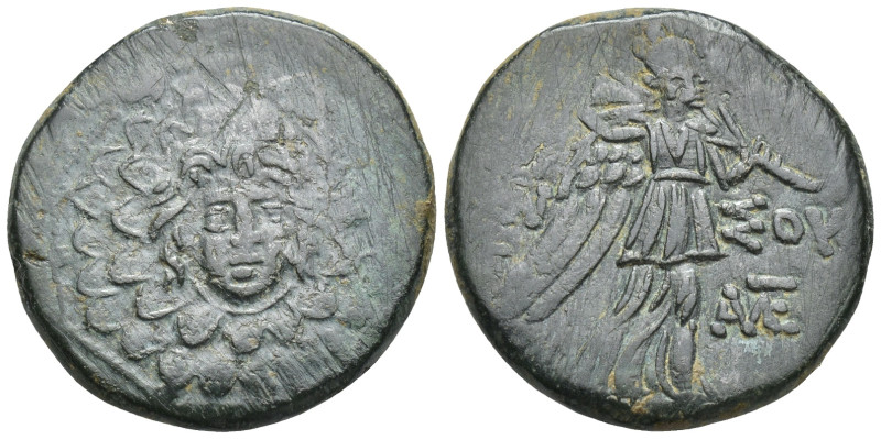 PONTOS.Amisos.(Circa 105-63 BC).Ae. (21mm, 6.7 g) Obv : Aegis with Gorgon's head...
