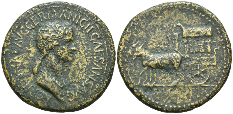 Agrippina Senior. Died AD 33. AE Sestertius (24 Gr. 36mm.). Rome 
Struck under G...