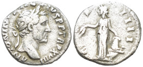 Antoninus Pius, 138-161. Denarius (2.7 Gr. 16mm.), Rome, 
Laureate head of Antoninus Pius to right. 
Rev. Annona standing front, head to left, holding...