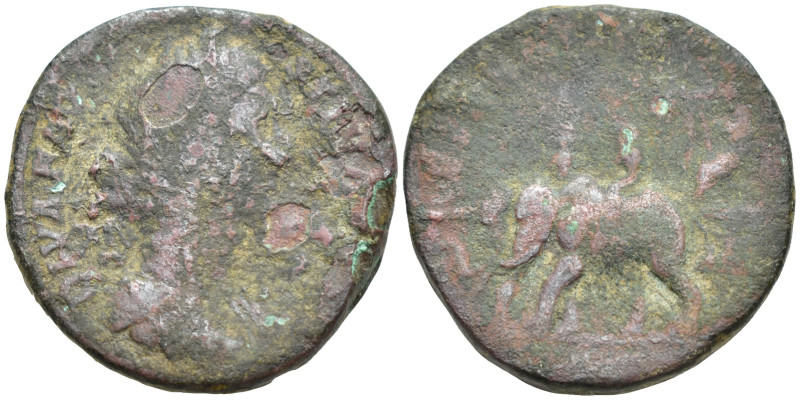 Diva Faustina Junior. Died AD 175/6. AE. Sestertius. Rome (23.9 Gr. 30mm.)
Veile...