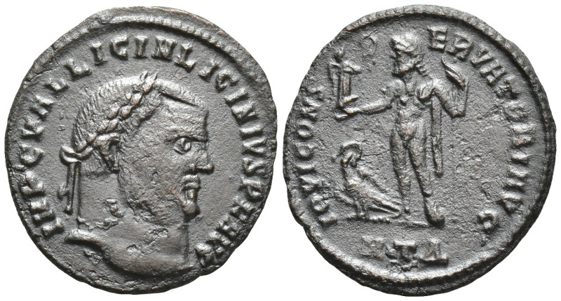 Licinius I (308-324) AE Follis (21mm, 3.6 g) Heraclea, 315-316. Obv: IMP C VAL L...