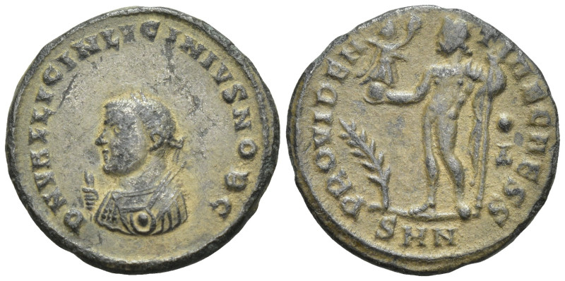 Licinius II (Caesar, 317–324) AE Follis (18mm, 2.4 g), Nicomedia 317-320. Obv: D...