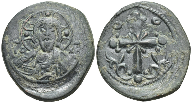 Anonymous attributed to Nicephorus III (1078-1081) AE follis (26mm, 7.1 g) Const...
