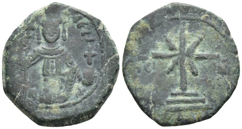 Manuel I Comnenus, AD 1143-1180. AE, Tetarteron. Thessalonica. (4.1 Gr. 19mm.)
H...