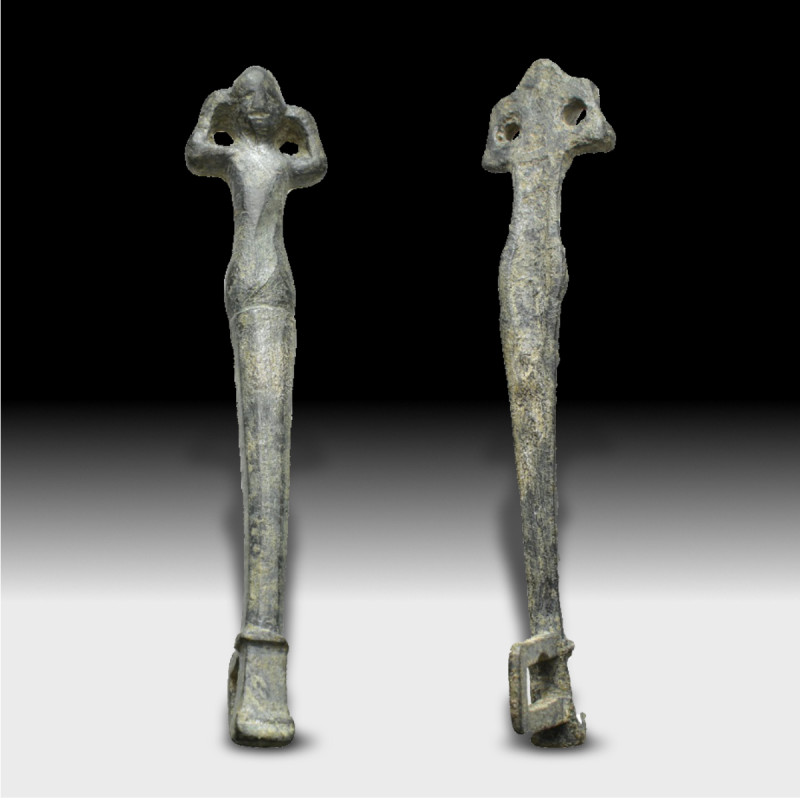 Bronze figure (61.9 Gr. 117mm.)