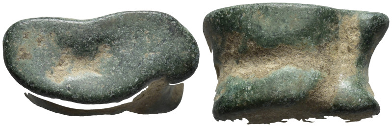 Bronze knuckle bones weight. (24mm, 19.6 g)