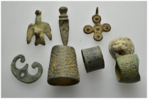 Mixed lots 8 pieces. SOLD AS SEEN NO RETURNS.