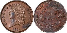 1832 Classic Head Half Cent. C-3. Rarity-1. AU Details--Cleaned (PCGS).

PCGS# 1159. NGC ID: 222Y.