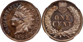 1895 Indian Cent. Proof-63 RB (NGC).

PCGS# 2373. NGC ID: 22AH.