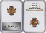 1940 Lincoln Cent. PDS Set. MS-66 RD (NGC).

All examples are individually encapsulated. (Total: 3 coins)