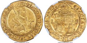 Great Britain James I (1603-1625) gold Unite ND (1606-1607) MS62 NGC, Tower mint, Escallop mm, Second coinage, KM46, S-2619, N-2084, Fr-234. 9.99gm. T...