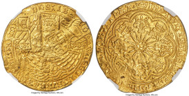 Netherlands Gorinchem. City gold Imitative Rose Noble ND (1583-1591) UNC Details (Holed) NGC, Gorinchem mint, Fr-80, S-1952. A conditional paradox as ...