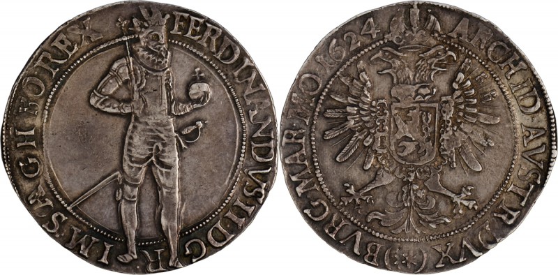 FERDINAND II
1 Thaler, 1624, KUTNÁ HORA, 29,05g, Her. 509

about EF | about E...