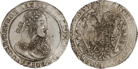 FERDINAND III
1 Thaler, 1653, KB, 28,6g, Husz. 1242

about UNC | about UNC , nedoražený | lightly weakly struck