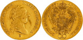 JOSEPH II
2 Ducats, 1787, B, 6,97g, Her. 8

about UNC | UNC