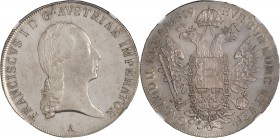 FRANCIS I/II 
1 Thaler, 1819, A, Her. 304

about UNC | UNC , NGC MS 62