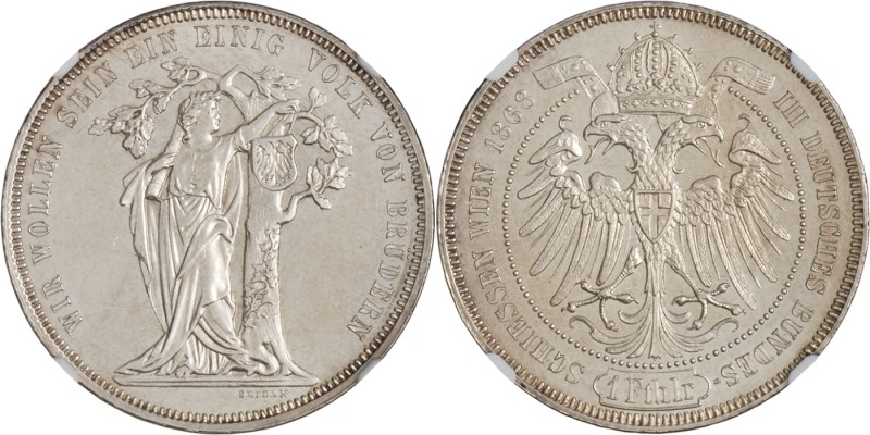FRANZ JOSEPH I
1 Thaler Shooting award Vienna, 1868, Früh. 1905

UNC | UNC , ...
