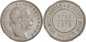 FRANZ JOSEPH I
Schemnitz Gulden, 1878, KB, Früh. 1910

about UNC | UNC , NGC MS 62 , RR!
