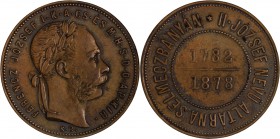 FRANZ JOSEPH I
Schemnitz Gulden (CU struck) , 1878, KB, 12,98g, Früh. 1910 a

about UNC | UNC