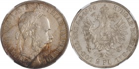 FRANZ JOSEPH I
2 Gulden, 1888, Früh. 1387

UNC | UNC , NGC MS 64