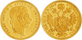 FRANZ JOSEPH I
1 Ducat, 1868, A, 3,48g, Früh. 1226

about UNC | UNC