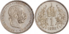FRANZ JOSEPH I
1 Corona, 1892, WIEN, 4,99g, Früh. 1965

UNC | UNC