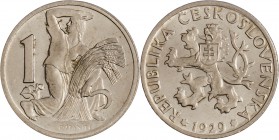 1 Koruna, 1929, 6,71g, MCH CSR1-006

UNC | UNC