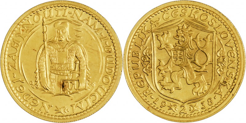 2 Ducats, CNB Certificate, 1938, 6,98g, MCH CSR1D-003

UNC | UNC , RRR!