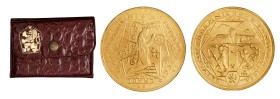 Gold medal (1 Ducat) 1971 Revival of Kremnitz´mining, Nr. 483, A. Hám, Au 986/1000 3,5 g, 20 mm, KREMNICA/ARTIA, MCH CSSRM-03

UNC | UNC