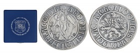 Silver medal 2019 - same weight of a Thaler, for the 500th anniversary of the mintage of 1st Schlik Thaler in Jachymov, Nr. 50 out of a limited mintag...