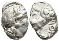 ATTICA. Athens. (Circa 353-294 BC)
AR Tetradrachm (18,8mm 17,1g)
Obv: Head of Athena to right, wearing crested Attic helmet decorated with three oli...