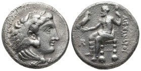 KINGS OF MACEDON. Alexander III ‘the Great’ (336-323 BC). Arados mint. Struck under Menes, circa 325/4-324/3 BC
AR Tetradrachm (16,4mm 16,5g)
Obv: H...