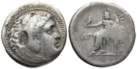 LYCIA, Phaselis. (Circa 218/7-186/5 BC). In the name and types of Alexander III of Macedon. Dated CY 23 (circa 190/89 BC)
AR Tetradrachm (31,6mm 16,2...