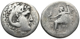 LYCIA, Phaselis. (Circa 218/7-186/5 BC). In the name and types of Alexander III of Macedon. Dated CY 11 (211/0 BC)
AR Tetradrachm (32,1mm 15,9g)
Obv...