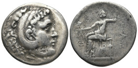 LYCIA, Phaselis. (Circa 218/7-186/5 BC). In the name and types of Alexander III of Macedon. Dated CY 11 (211/0 BC)
AR Tetradrachm (31,1mm 16,4g)
Obv...