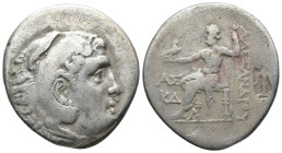 PAMPHYLIA. Aspendos. (Circa 212/11-184/3 BC). In the name and types of Alexander III of Macedon. Dated CY 24 (circa 189/8 BC)
AR Tetradrachm (29,7mm ...