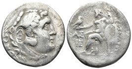 PAMPHYLIA. Aspendos. (Circa 212/11-184/3 BC). In the name and types of Alexander III of Macedon. Dated CY 15 (circa 198/7)
AR Tetradrachm (31,3mm 15,...