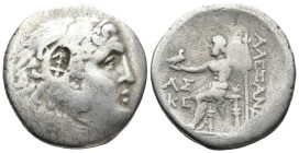 PAMPHYLIA, Aspendos. (Circa 212/11-184/3 BC). In the name and types of Alexander III of Macedon. Dated CY 26 (187/6 BC).
AR Tetradrachm (30,5mm, 15,8...