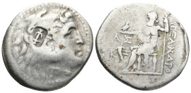 PAMPHYLIA. Aspendos. (Circa 212/11-184/3 BC). In the name and types of Alexander III of Macedon. Dated CY 27 (circa 186/5 BC)
AR Tetradrachm (31,6mm ...