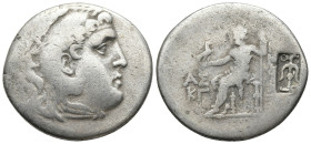 PAMPHYLIA, Aspendos. (Circa 212/11-184/3 BC).In the name and types of Alexander III of Macedon. Dated CY 23 (circa 190/89 BC)
AR Tetradrachm (31.6mm ...