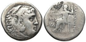 PAMPHYLIA. Aspendos. (Circa 212/11-184/3 BC). In the name and types of Alexander III of Macedon. Dated CY 24 (circa 189/8 BC)
AR Tetradrachm (31,1mm ...