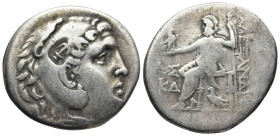 PAMPHYLIA. Aspendos. (Circa 212/11-184/3 BC). In the name and types of Alexander III of Macedon. Dated CY 24 (circa 189/8 BC)
AR Tetradrachm (30,6mm ...