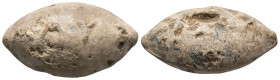 Ancient PB Sling Bullet. (Circa 4th-1st century BC)
(34,8g 32,7mm diameter)